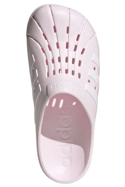 Růžové dámské pantofle Adidas Adilette Clog GZ5888