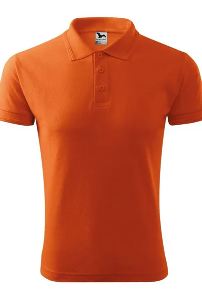 Klasické Polo Tričko Malfini Oranžové