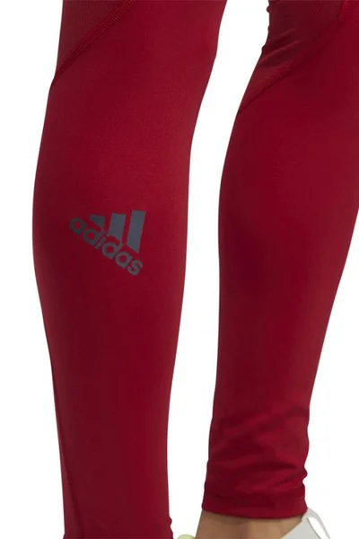 Adidas Dámské Sportovní Legíny Alpha Skin LT Červené