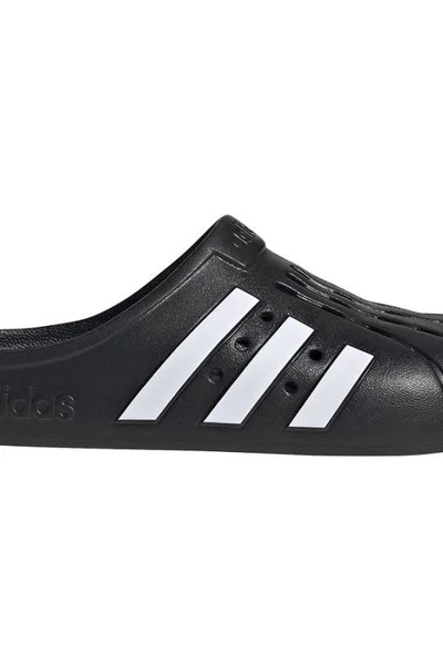 Adidas Unisex Černo-bílé Žabky Adilette Clog