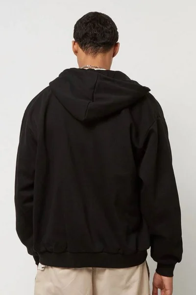 Karl Kani Pánská Essential Zip Hoodie s Podpisem