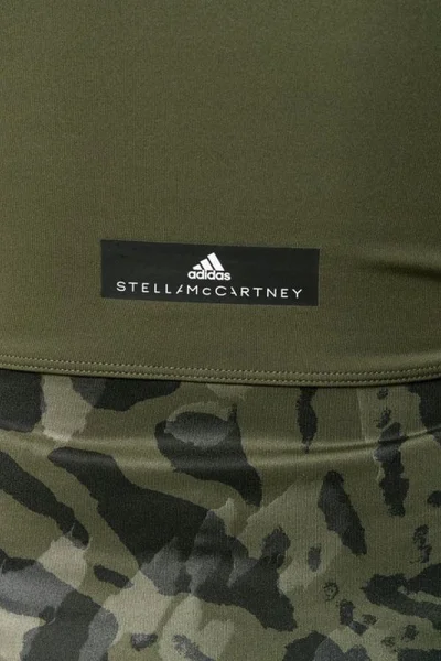 ADIDAS Stella McCartney Dámské Funkční Zelené Tričko