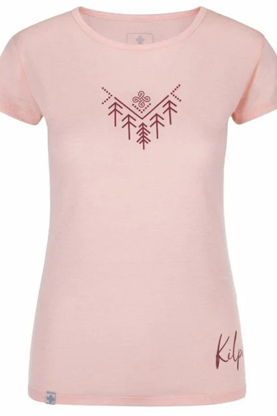 Růžové funkční tričko pro ženy Kilpi
