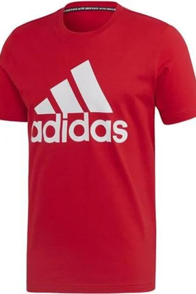 Adidas pánské tričko MH Bos Tee červené