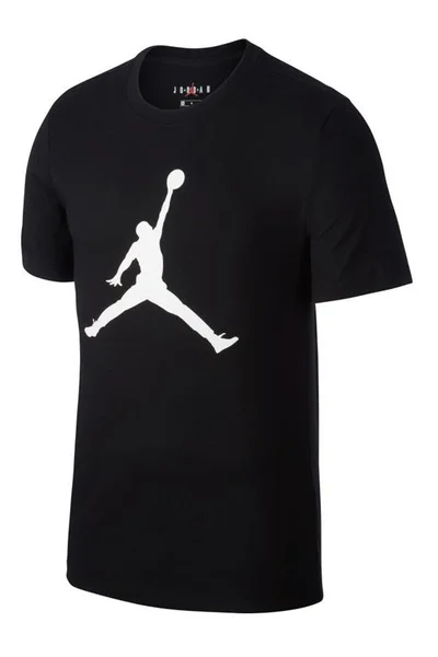 Jordan Jumpman Černé Tričko s Krátkým Rukávem Nike Jordan