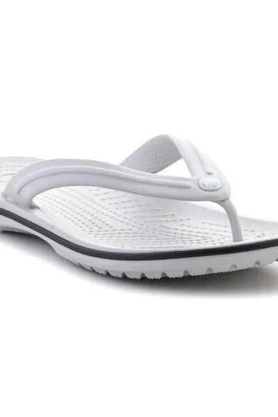 Žabky Crocs Crocband Flip bílé