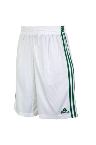 Sportovní bílé kraťasy Adidas E Kit SHO