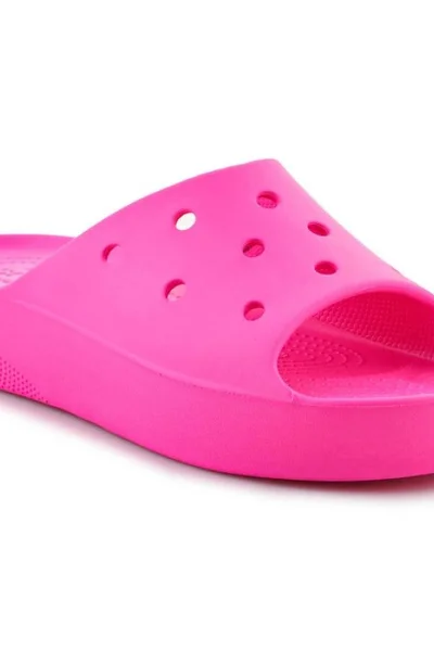 Crocs Dámské Classic Platform Růžové Žabky