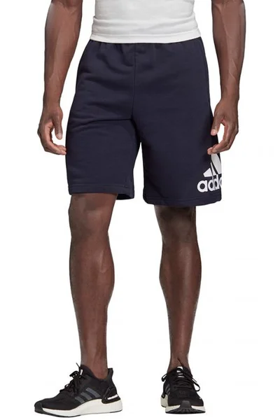 Adidas pánské kraťasy Must Have BOS French Terry navy blue