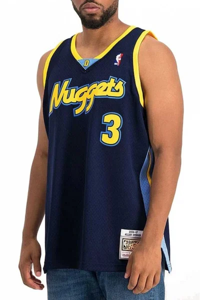 Mitchell & Ness pánský NBA dres Denver Nuggets Allen Iverson