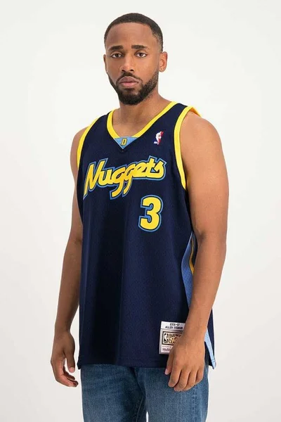 Mitchell & Ness pánský NBA dres Denver Nuggets Allen Iverson