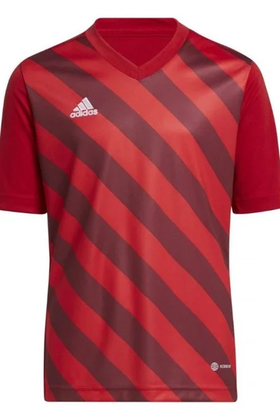 Červené dětské tričko Adidas Entrada 22 Graphic Jersey Jr H58983