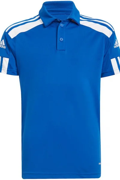 Dětské modré tričko Adidas Squadra 21 Polo Jr GP6425