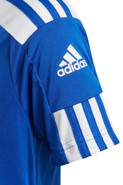 Dětské modré tričko Adidas Squadra 21 Polo Jr GP6425