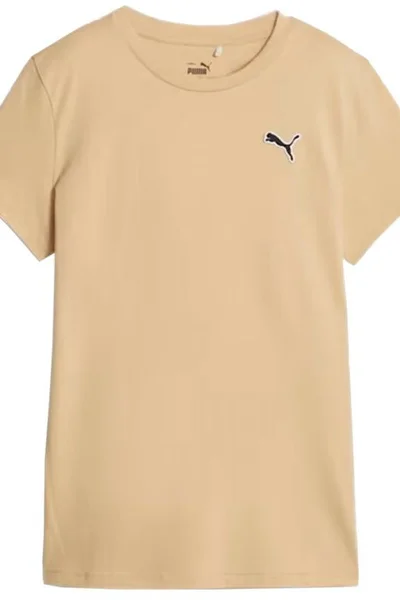 Tričko Puma Better Essentials Tee béžové - dámské - krátký rukáv