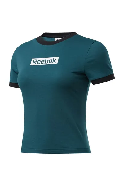 Dámské tričko Reebok - Zelená krátká