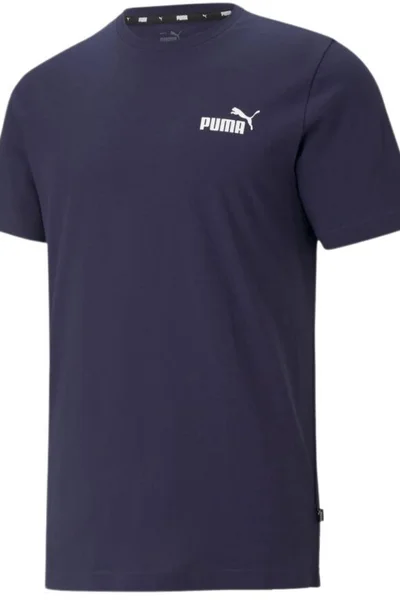 Klasické pánské tričko Puma s malým logem - modré
