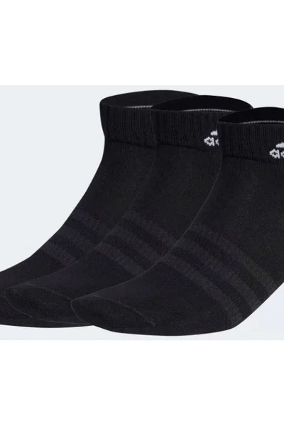 Tenké a lehké kotníkové ponožky Adidas (3 páry)