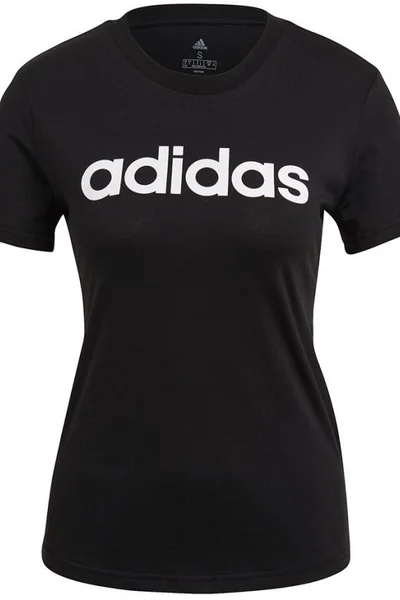 Černé dámské tričko adidas Essentials Slim T-Shirt