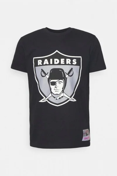 Mitchell & Ness Oakland Raiders týmové tričko s logem