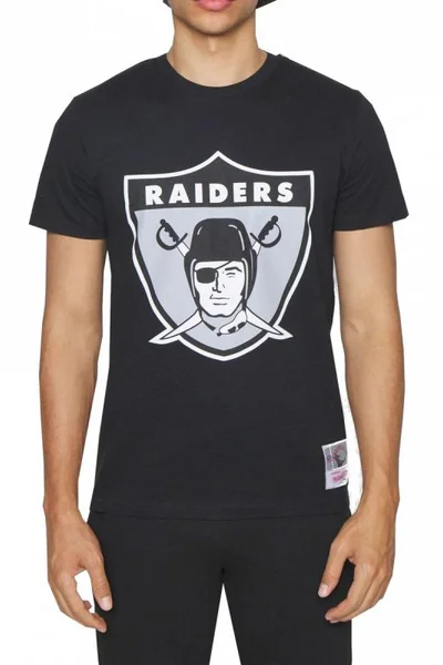 Mitchell & Ness Oakland Raiders týmové tričko s logem