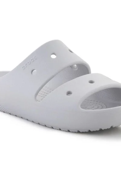 Crocs Klasické Sandály v2 U - šedé pantofle s nastavitelným páskem