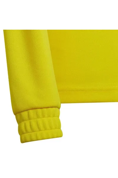 Žlutá dětská mikina Adidas Entrada 22 Training Top Jr HI2133