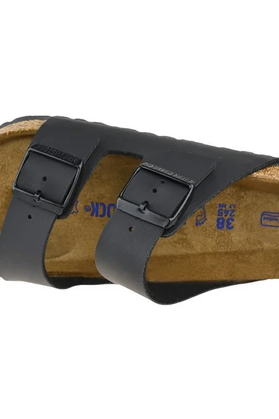 BIRKENSTOCK Arizona černé žabky standardní šířka chodidla Inny