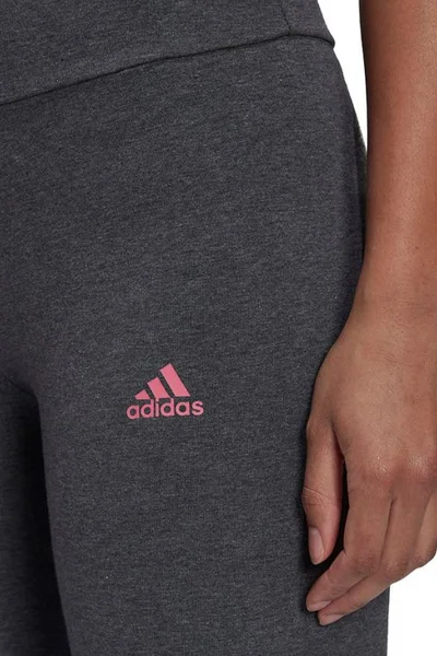 ADIDAS dámské legíny s vysokým pasem Essentials šedé