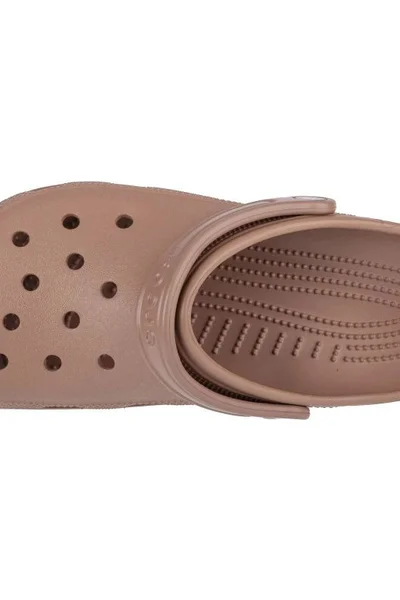 Crocs Klasické Pantofle - Hnědé