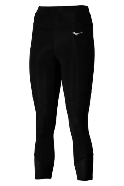 Mizuno Dámské 3/4 Běžecké Legíny Core Tight Černé