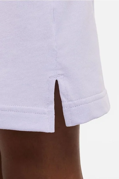 Dětské šaty Nike Sportswear Jr - Pohodlný volný střih - kapsy - měkká tkanina
