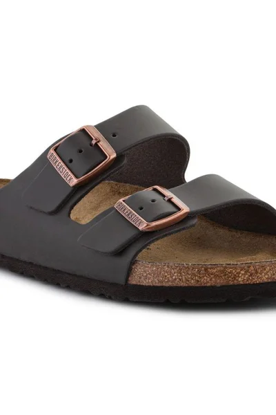 Birkenstock Arizona Kožené Žabky s Korkovou Stélkou