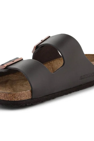 Birkenstock Arizona Kožené Žabky s Korkovou Stélkou