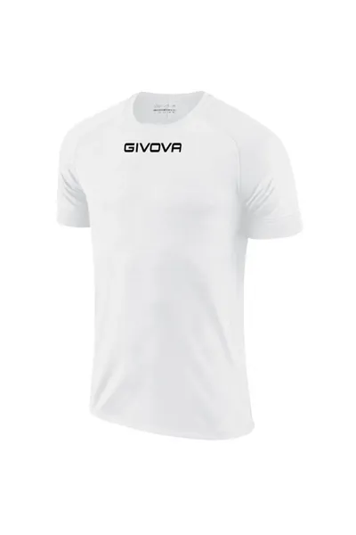 Bílé pánské tričko Givova Capo MC M MAC03 0003