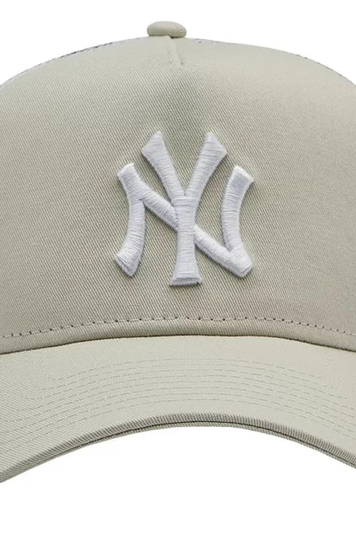 New Era Yankees Béžová Kšiltovka MLB s Brýlemi