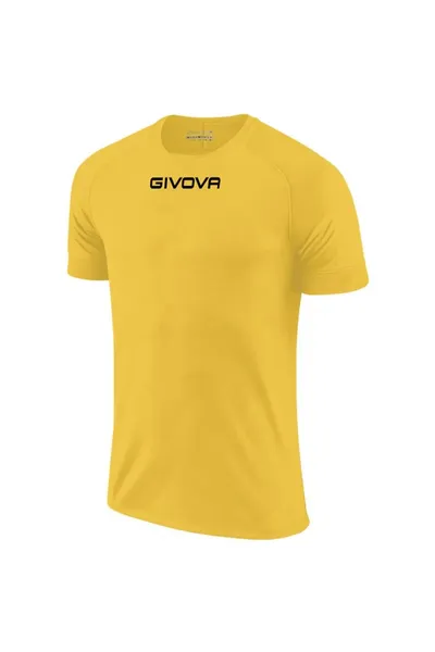 Žluté pánské tričko Givova Capo MC M MAC03 0007