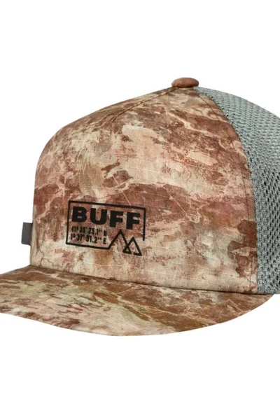 Běžecká kšiltovka Buff Trucker Cap hnědá pro muže i ženy