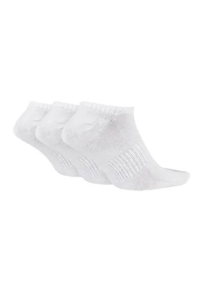 Bílé pánské kotníkové ponožky Nike Everyday Max Lightweight 3Pak M SX7678-100
