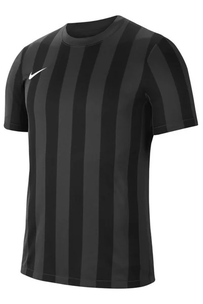 Černé pánské fotbalové tričko Nike Striped Division IV M CW3813-060