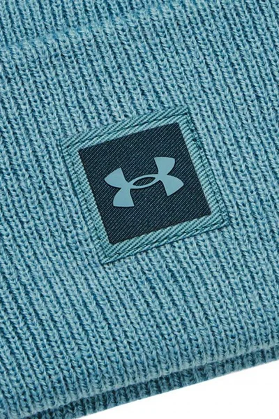 Šedá pánská čepice Under Armour Halftime Knit Beanie OSFA M 1356707 597