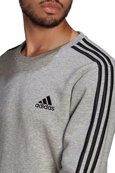 Adidas Pánská Mikina Essentials Šedá