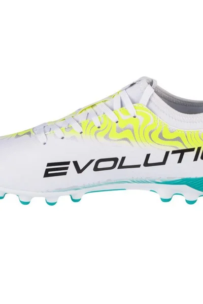 Joma Evolution Kopačky AG - Bílá/modrá/žlutá