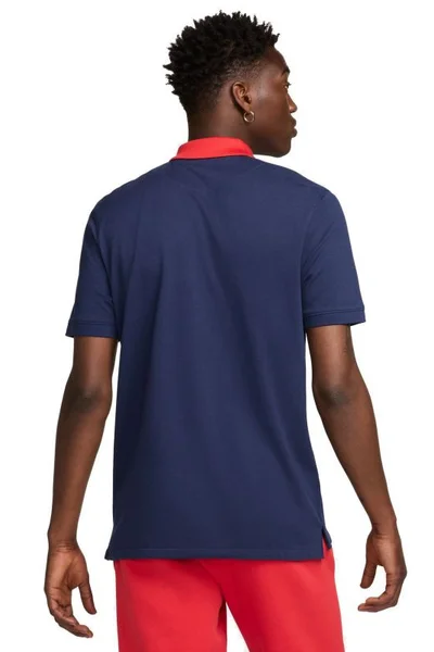 NIKE PSG Polokošile Dri-Fit Essential - Tmavě Modrá