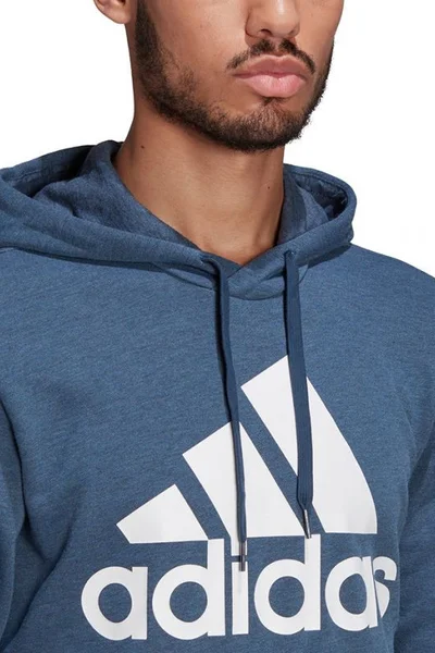 Modrá pánská mikina adidas Essentials Hoodie