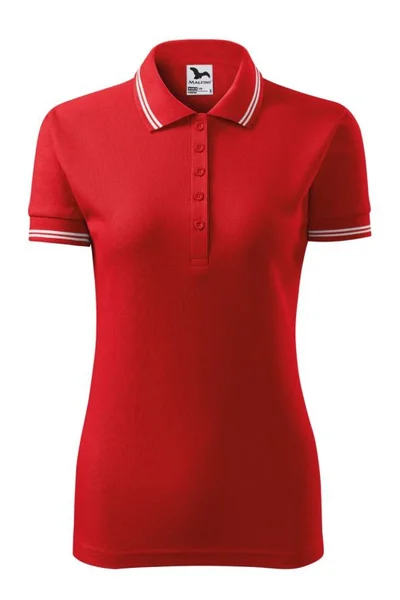 Červená polo košile Adler Urban W pro ženy