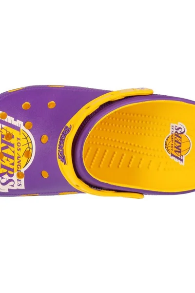 Žabky Crocs Classic LA Lakers fialové pro muže