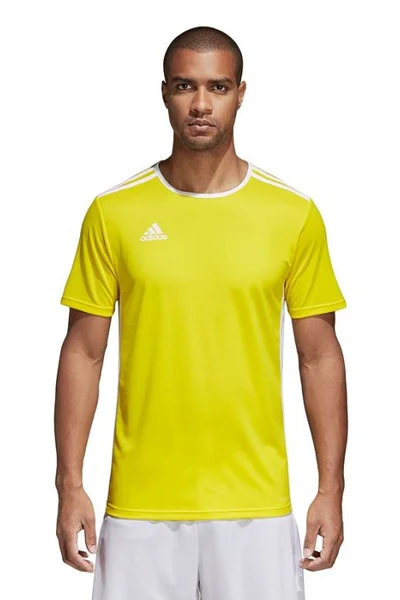 Žluté pánské tričko Adidas Entrada 18 CD8390