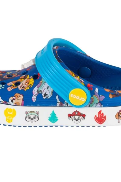 Crocs dětské žabky Paw Patrol modré