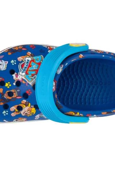 Crocs dětské žabky Paw Patrol modré